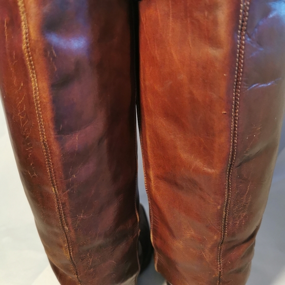 Lorenzo Banfi Italian Leather Riding Boots - Picture 5 of 10